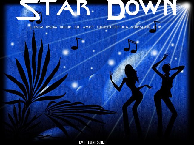 Star Down example